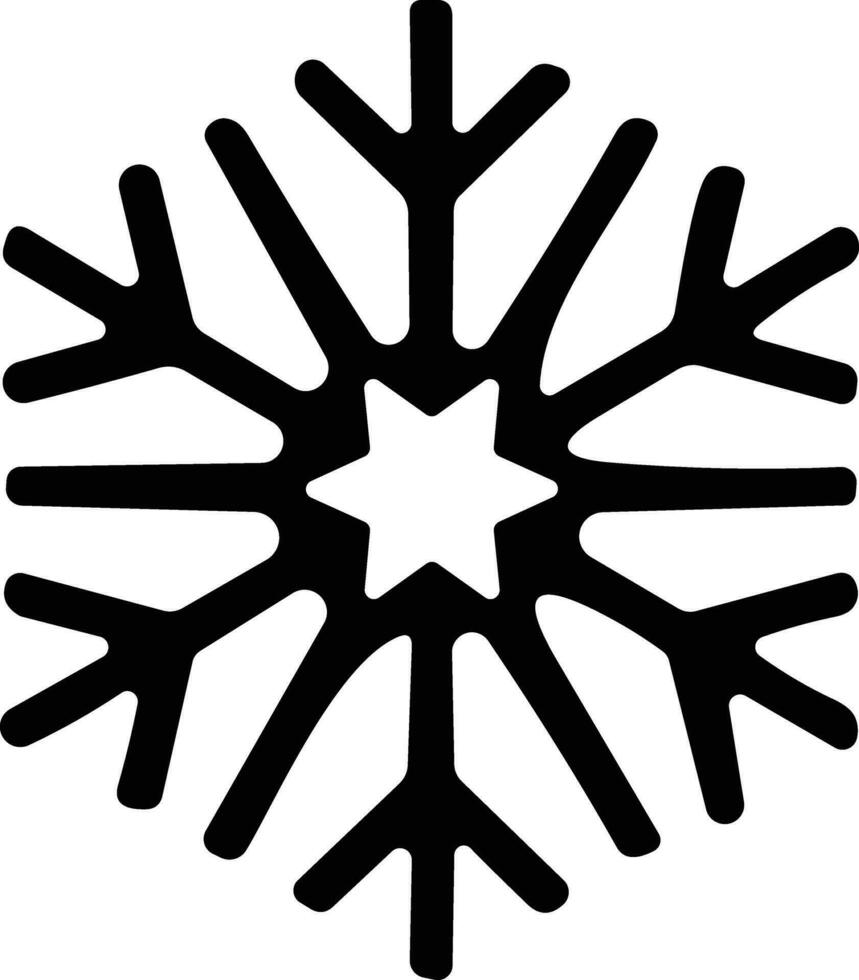 snöflingor tunn linje ikon. enkel snöflinga, för Rapportera, presentation, diagram, webb design. is symbol vektor