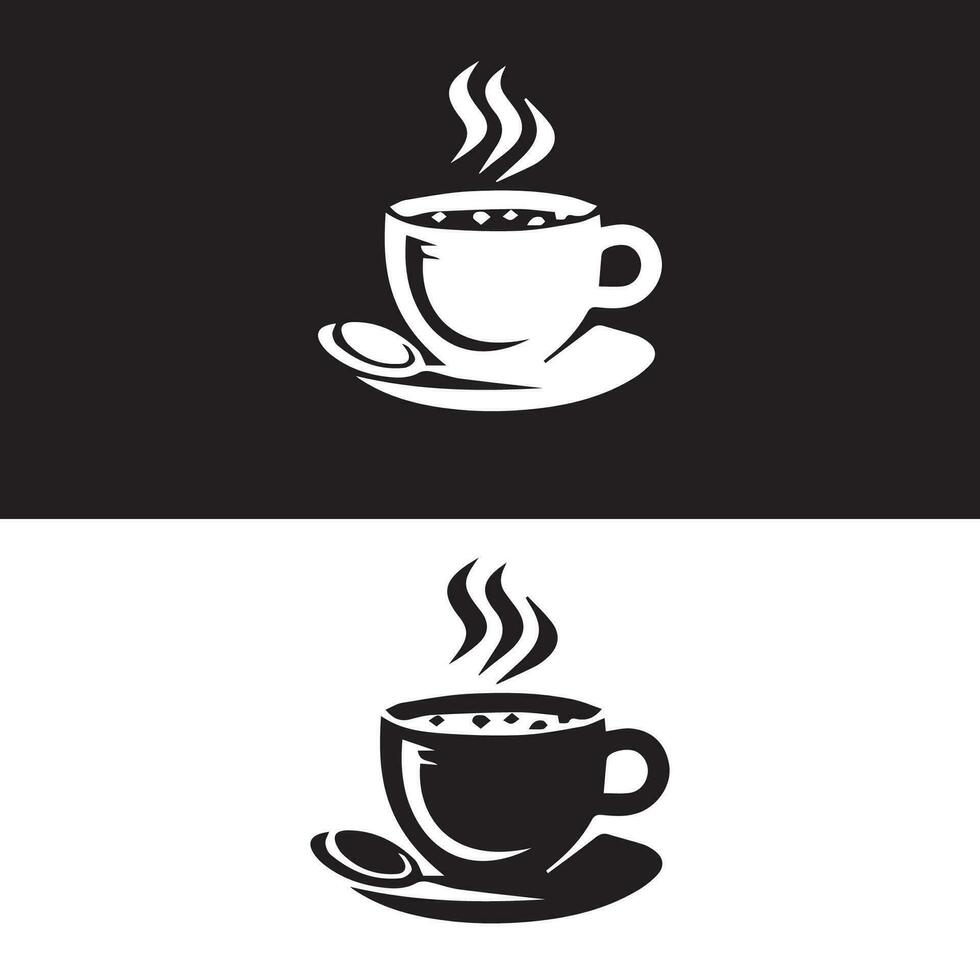 heiß Kaffee Tasse Vektor Symbol Illustration. kostenlos Vektor