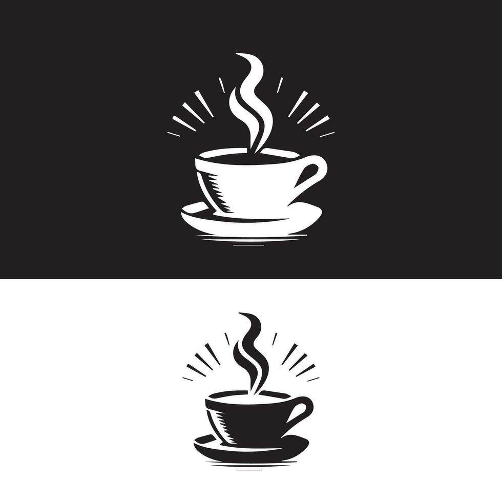 heiß Kaffee Tasse Vektor Symbol Illustration. kostenlos Vektor