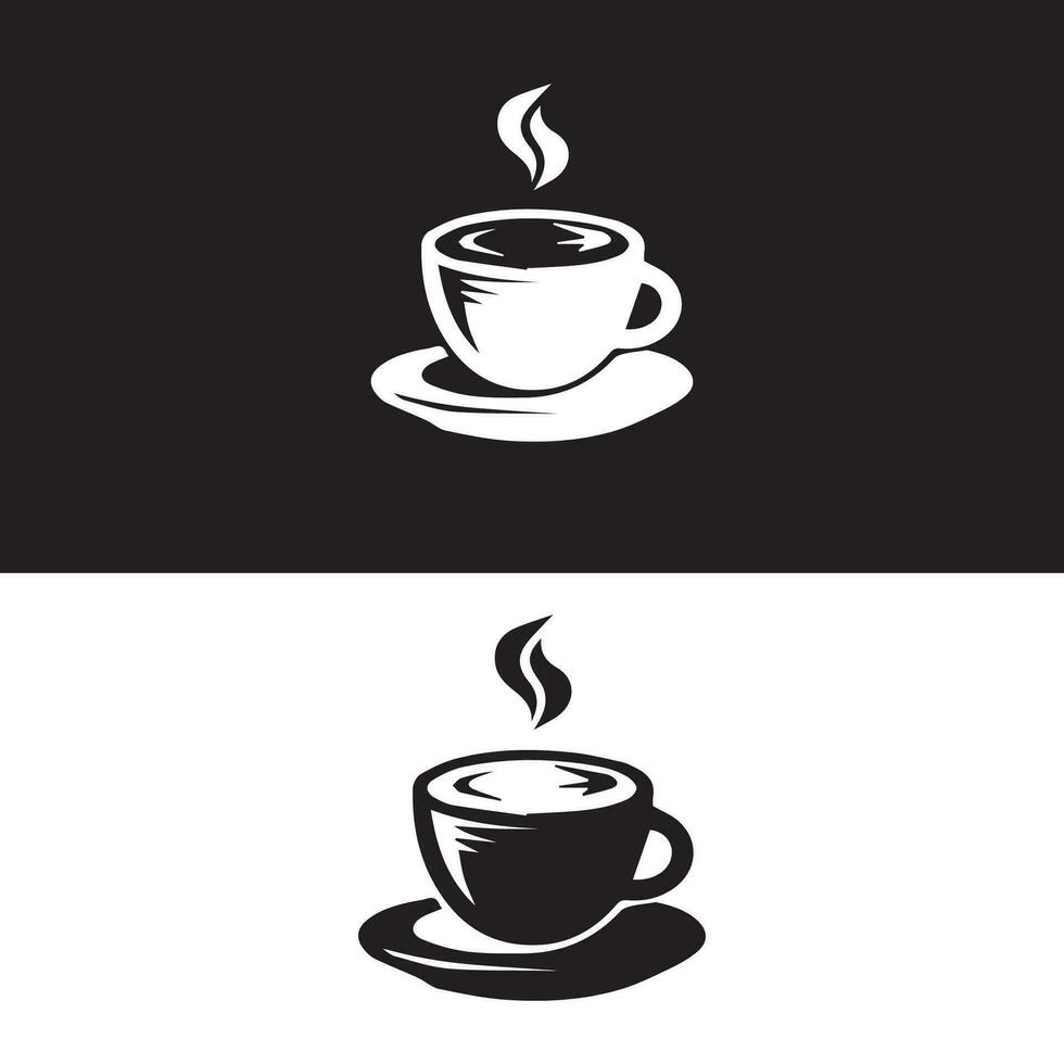 heiß Kaffee Tasse Vektor Symbol Illustration. kostenlos Vektor