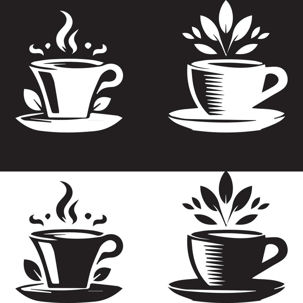 varm kaffe kopp vektor ikon illustration. fri vektor