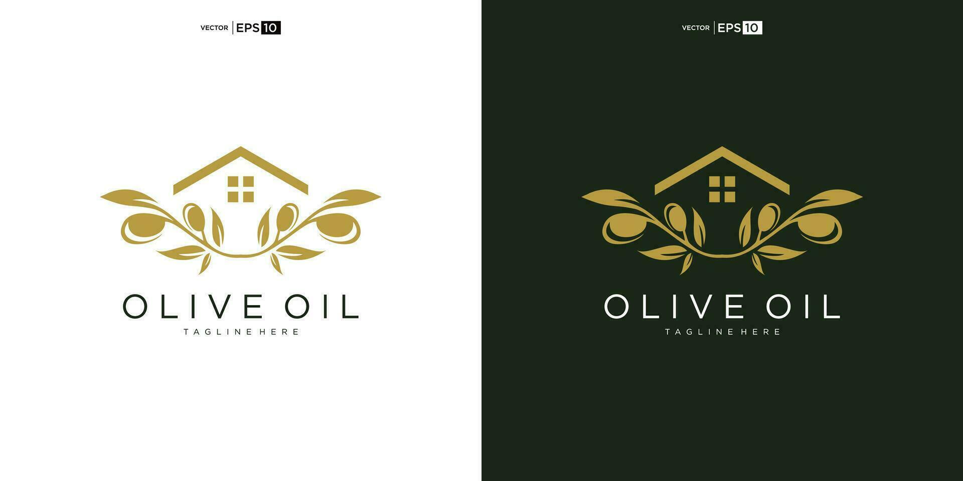 oliv logotyp ikon design mall platt. naturlig extra jungfrulig olja. skönhet, kosmetisk vektor