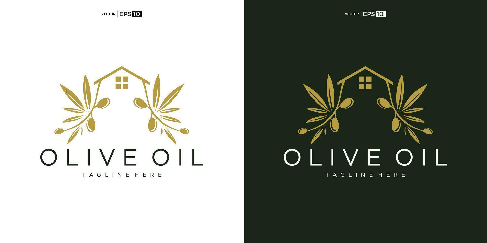 oliv logotyp ikon design mall platt. naturlig extra jungfrulig olja. skönhet, kosmetisk vektor