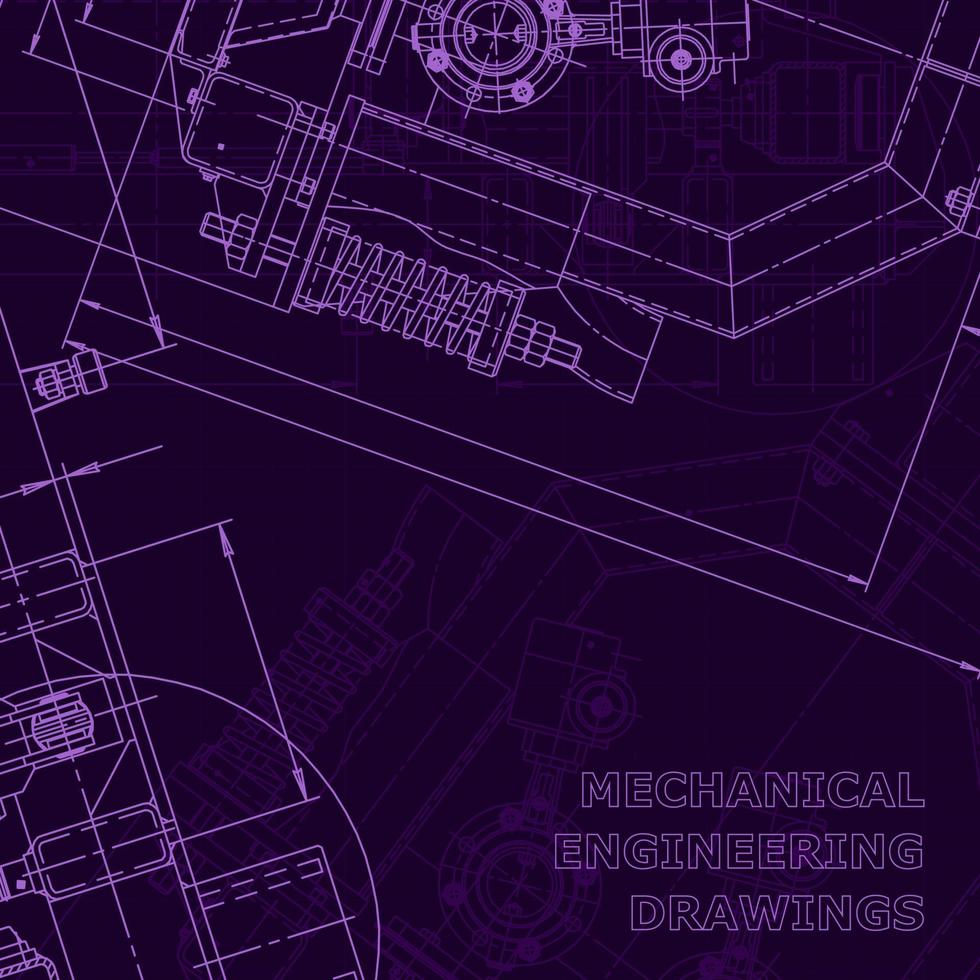 ritning, skiss. vektor teknik illustration. omslag, flygblad, banner