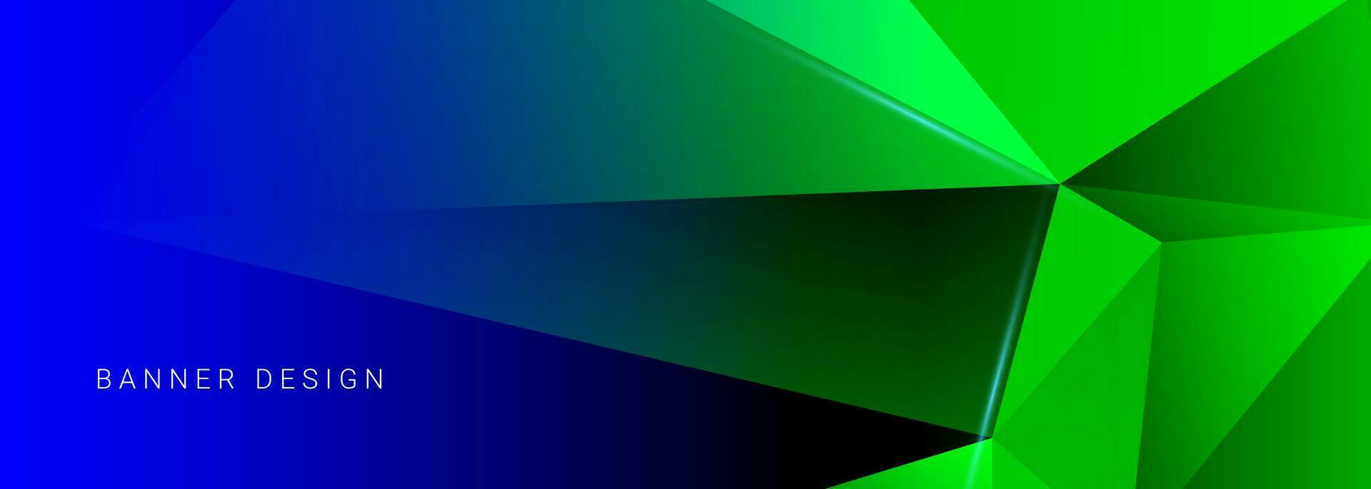 abstrakt geometriska eleganta moderna mönster färgglada banner bakgrund vektor