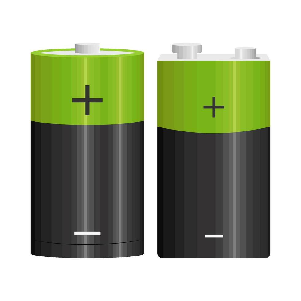 batteri energi illustration vektor