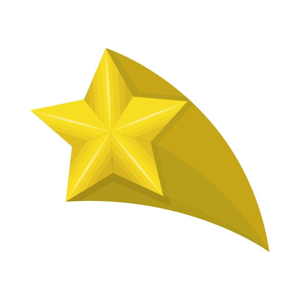 Gold Star Illustration vektor