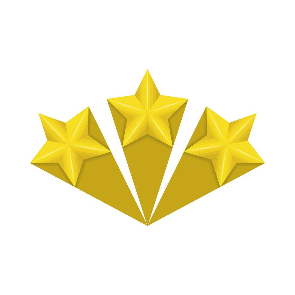 Gold Star Illustration vektor