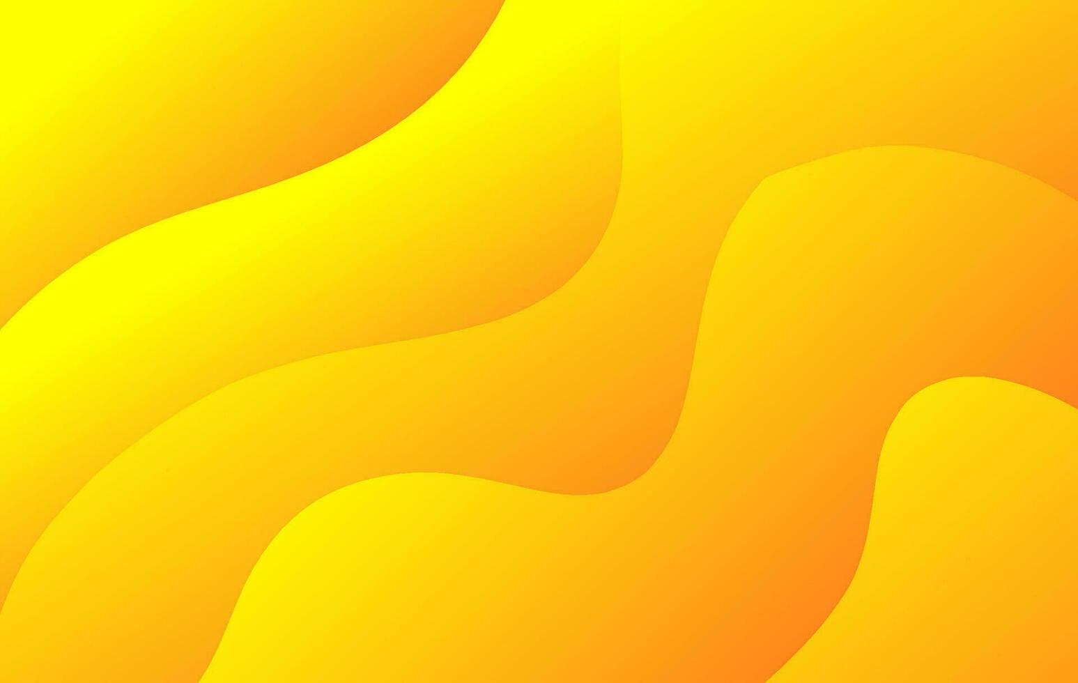 ein Gelb Hintergrund mit wellig Linien vektor