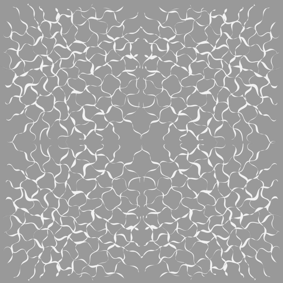 Vektor abstrakt Muster auf grau Hintergrund