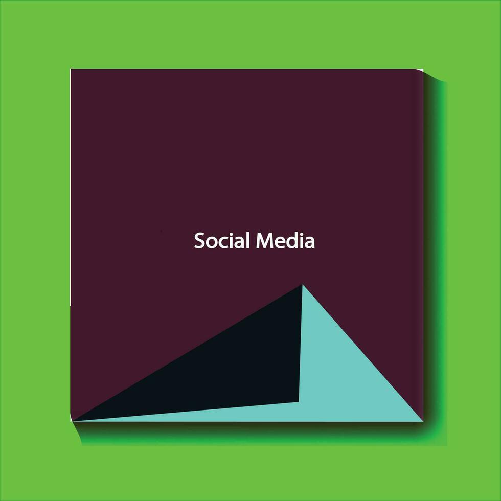 Digital Geschäft Marketing Sozial Medien Post Vorlage und Banner kostenlos Vektor. vektor