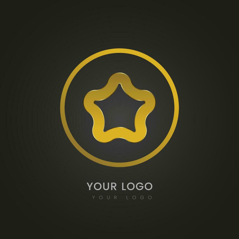 Luxus Stern, Prämie und Luxus Star Logo Design vergeben Zeremonie Konzept, Logo, Banner, Prämie Star Logo. Vektor Illustration