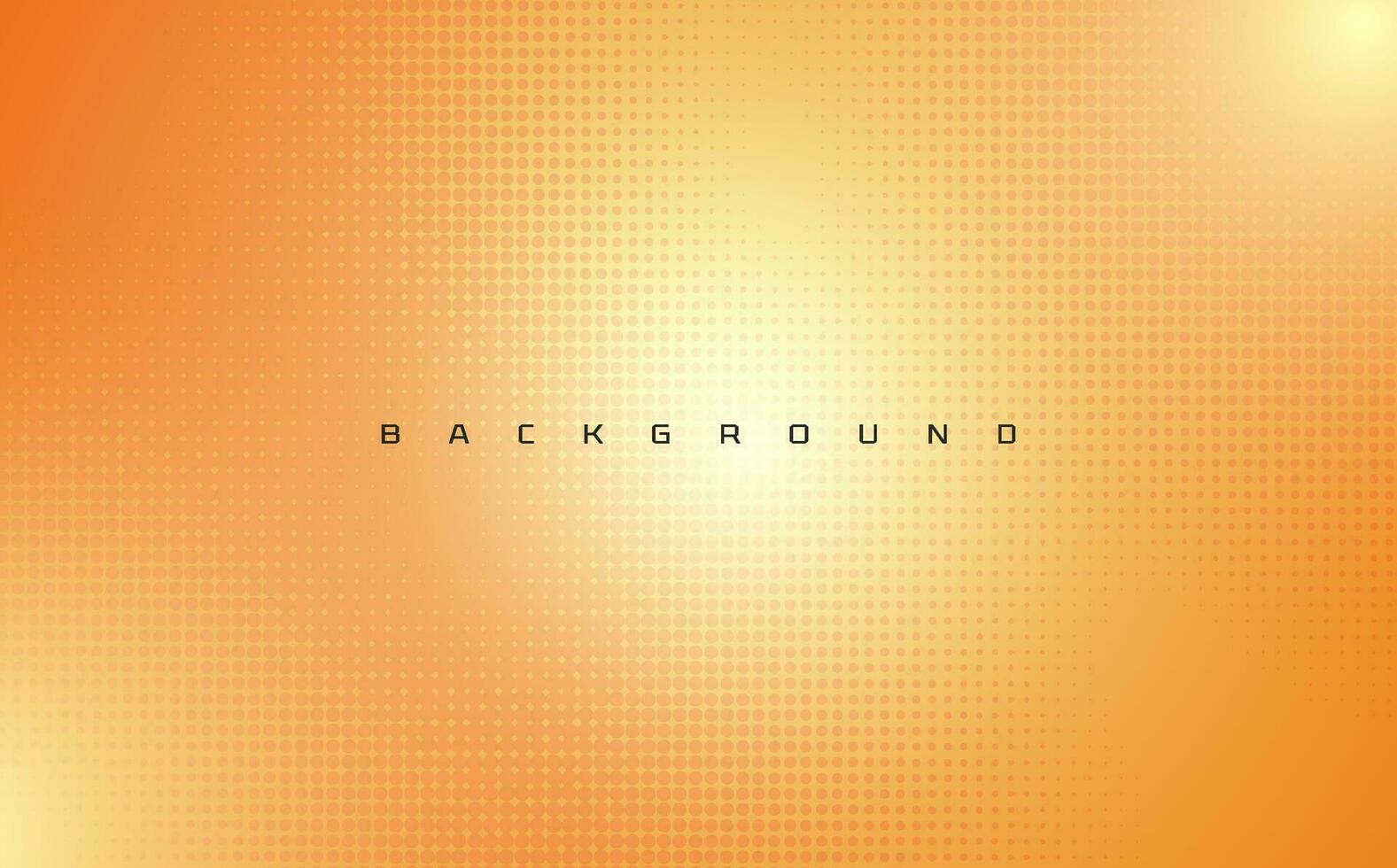 Halbton minimalistisch abstrakt Orange Hintergrund Design vektor