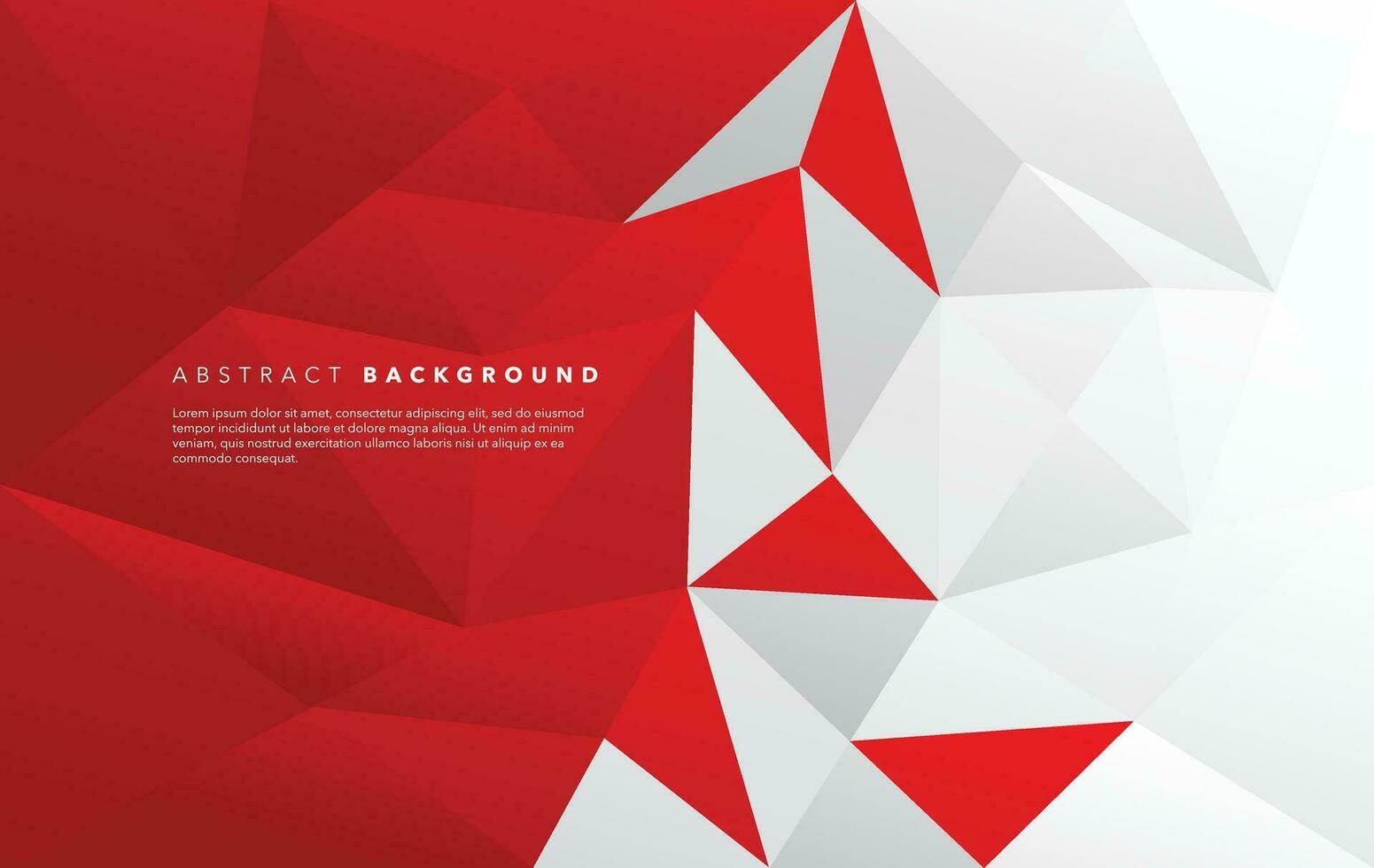 röd och vit modern abstrakt bakgrund design vektor