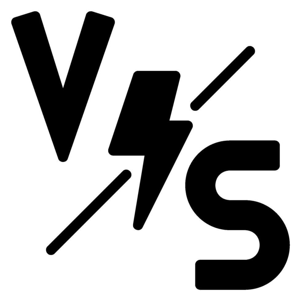 vs. Glyphe Symbol vektor