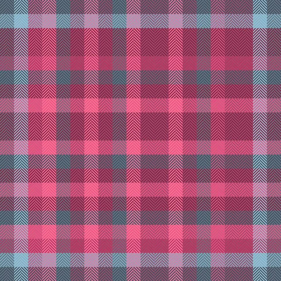 neutral Textur Muster nahtlos, Ehe Textil- Tartan Plaid. Präsentation Stoff Hintergrund Vektor prüfen im Rosa und rot Farben.