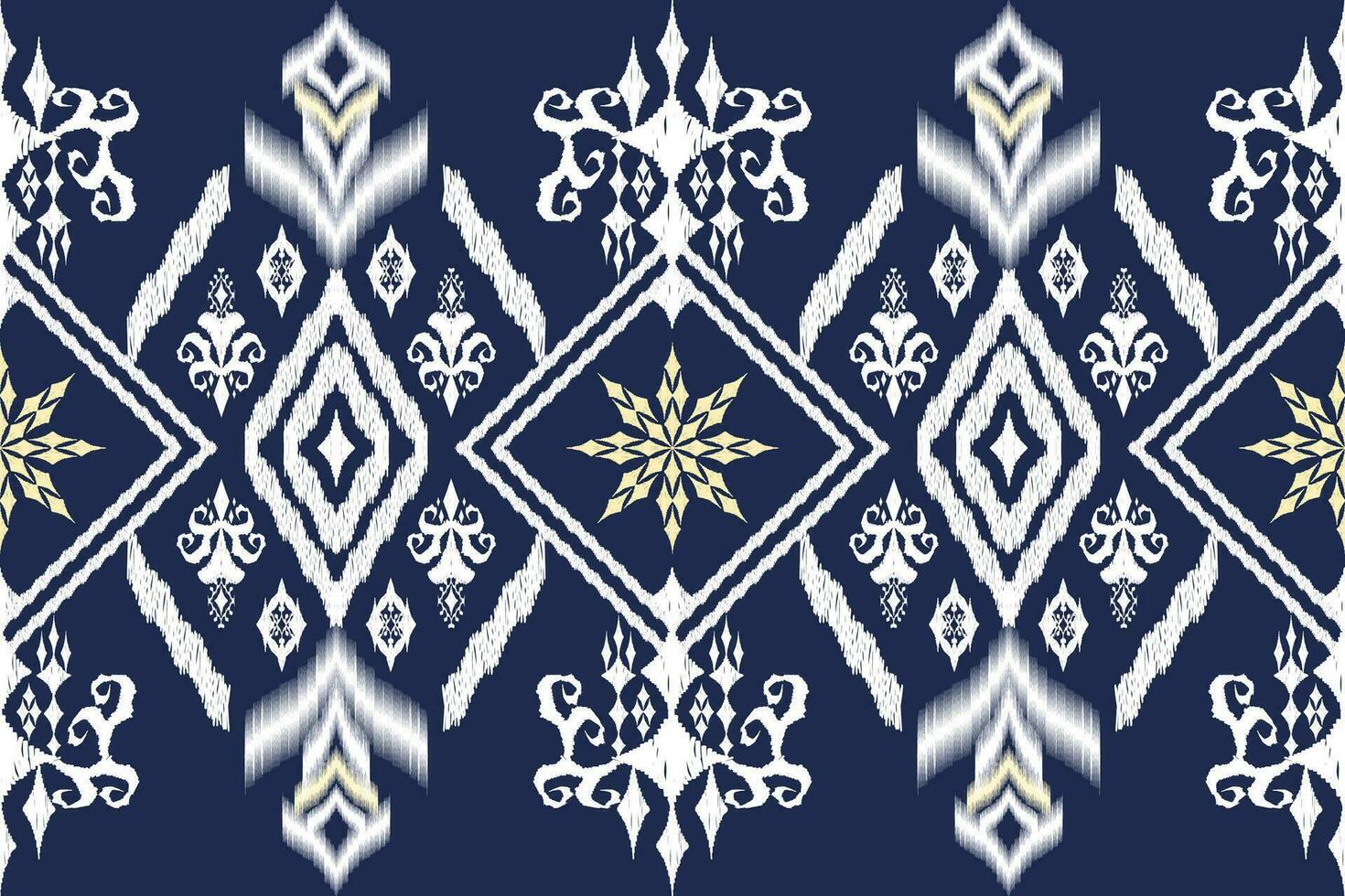 ethnisch Zahl aztekisch Stickerei Stil. geometrisch Ikat orientalisch traditionell Kunst Musterdesign zum ethnisch Hintergrund, Hintergrund, Mode, Kleidung, Verpackung, Stoff, Element, Sarong, Grafik, Vektor Illustration