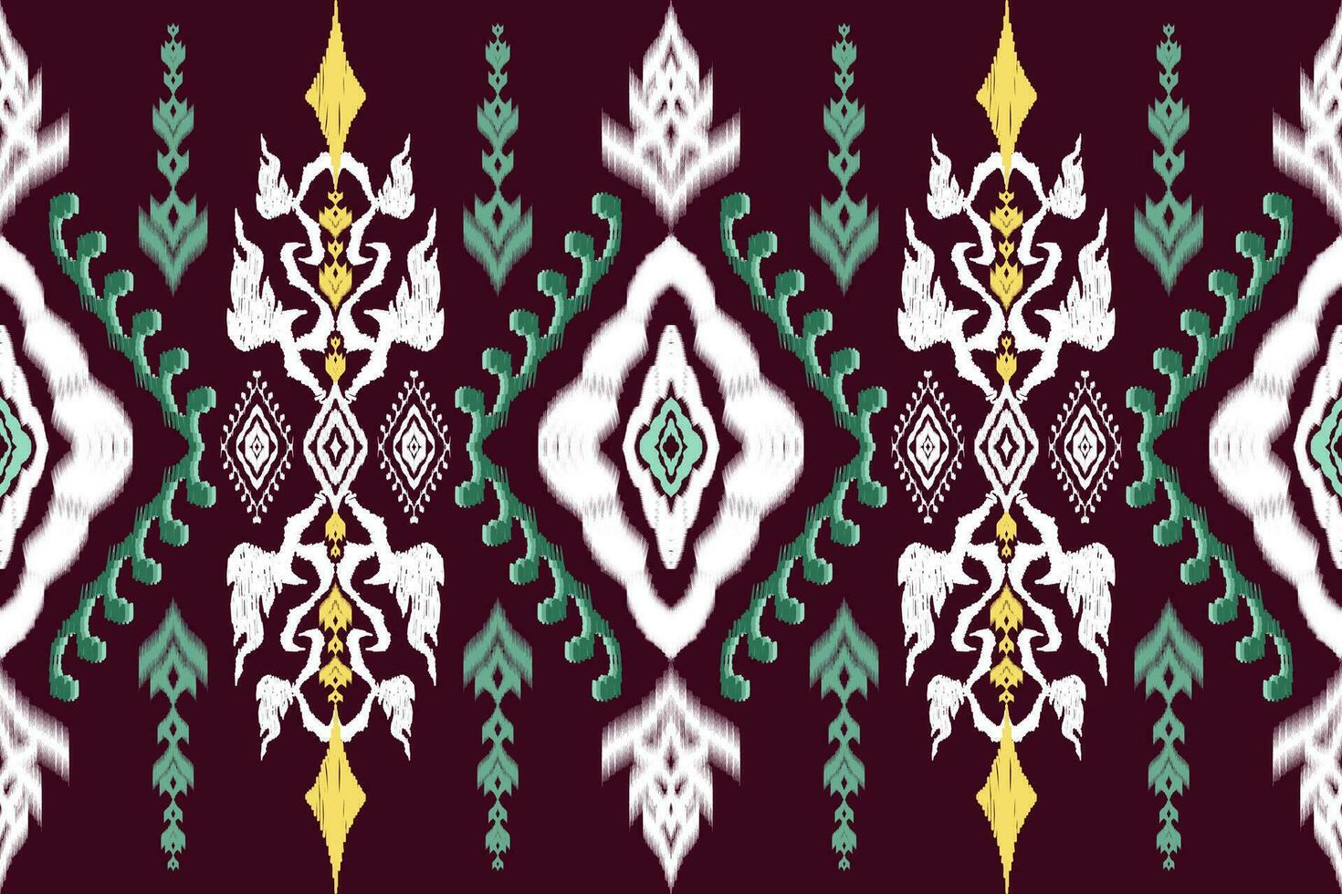 etnisk figur aztec broderi stil. geometrisk ikat orientalisk traditionell konst mönster.design för etnisk bakgrund, tapeter, mode, kläder, omslag, tyg, element, sarong, grafik, vektor illustration