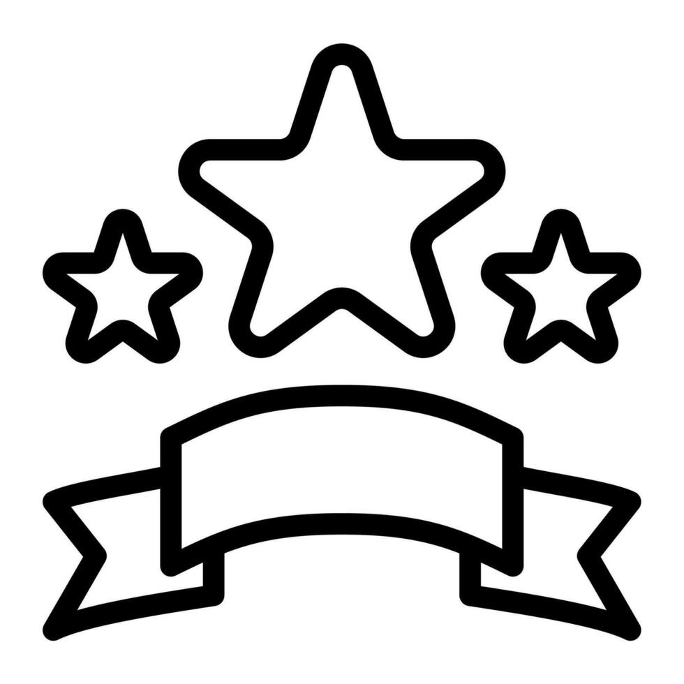 guld medaljer tilldela ikon eller logotyp illustration översikt svart stil vektor