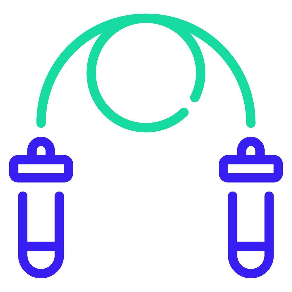 springen Seil Symbol Illustration zum Netz, Anwendung, Infografik, usw vektor