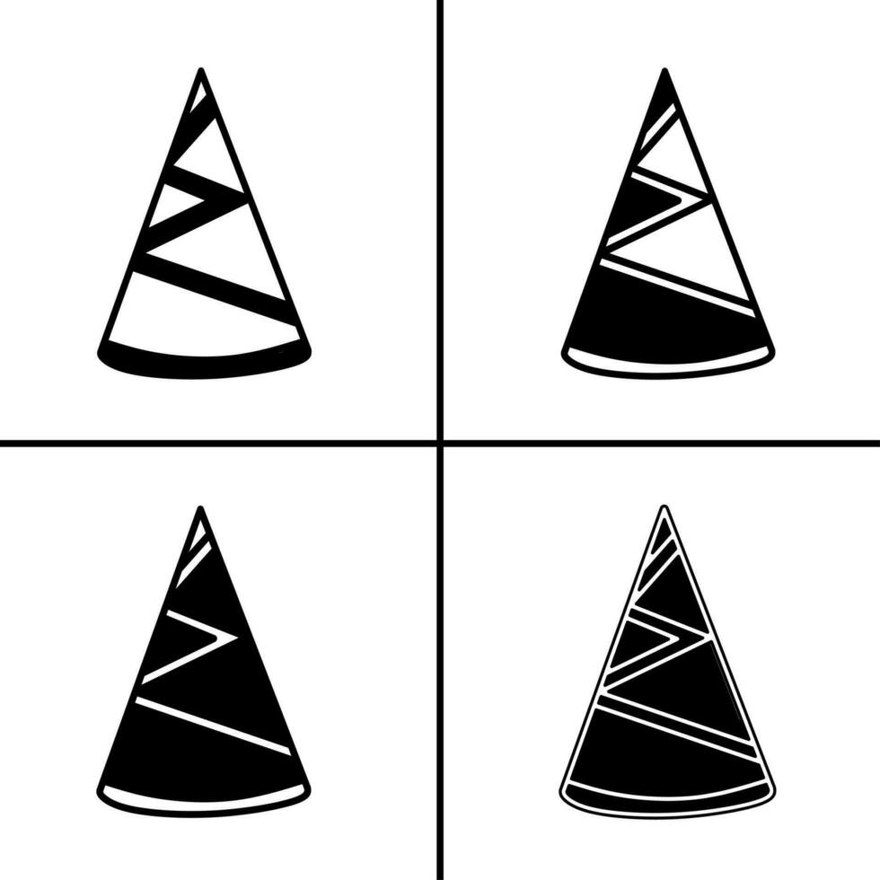Vektor schwarz und Weiß Illustration von Feier Symbol zum Geschäft. Lager Vektor Design.