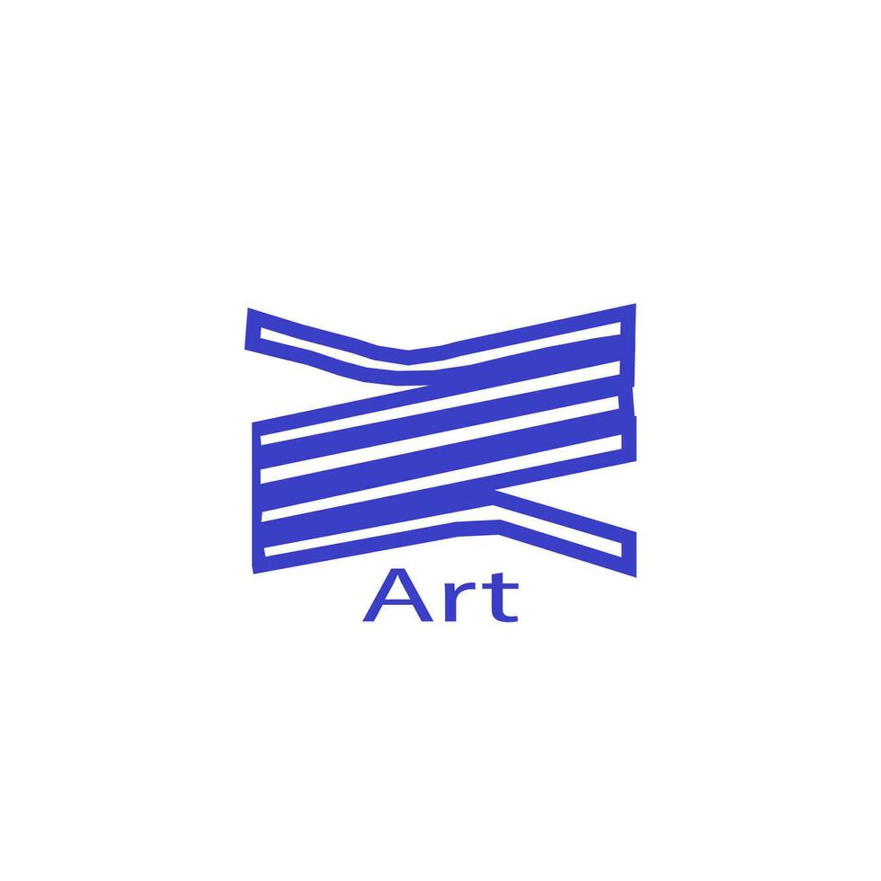 enkel minimalistisk logotyp design vektor