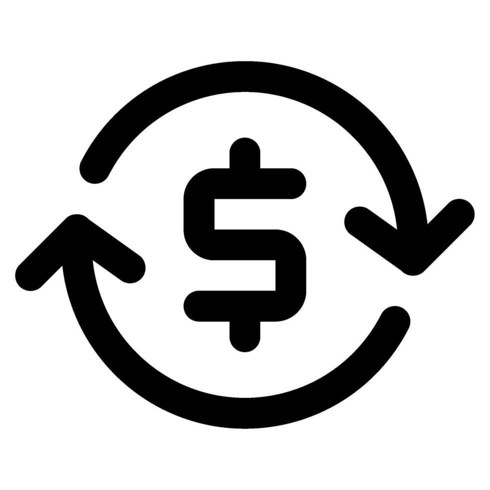investering ikon illustration för webb, app, infografik, etc vektor
