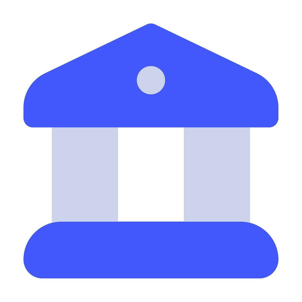 Bank Symbol Illustration zum Netz, Anwendung, Infografik, usw vektor