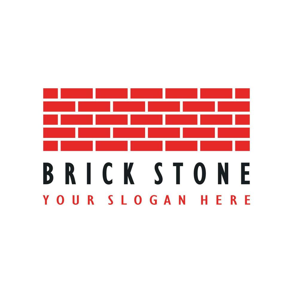 kreativ Backstein Logo Designs zum Gebäude, architektonisch Gebäude, bürgerlich Maschinenbau, Gebäude Materialien Geschäfte vektor