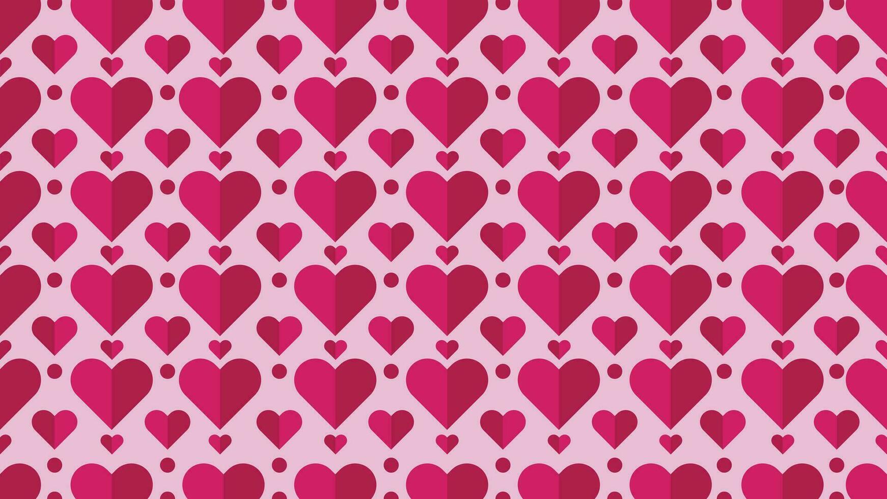 abstarct Valentinstag Rosa Liebe Hintergrund. vektor
