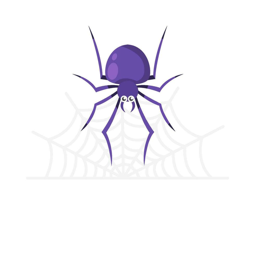 Spinne Tier Illstration vektor