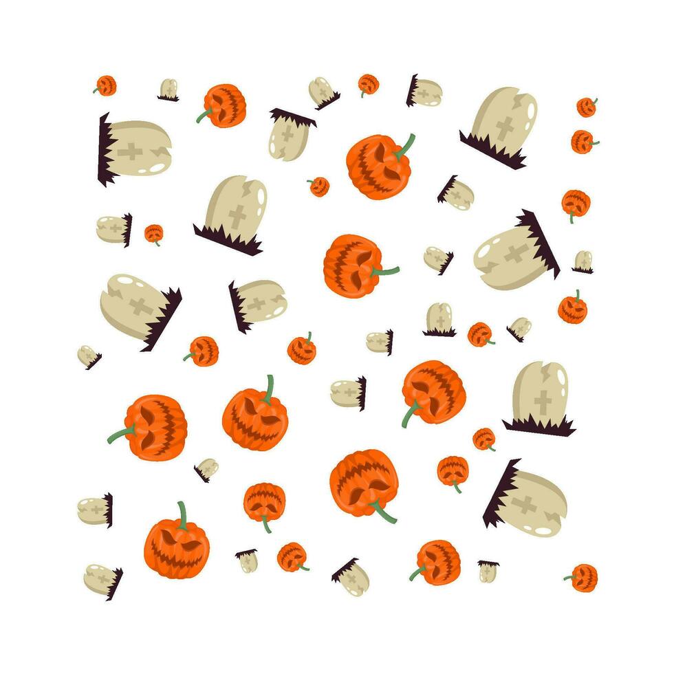 Muster Halloween Illustration vektor