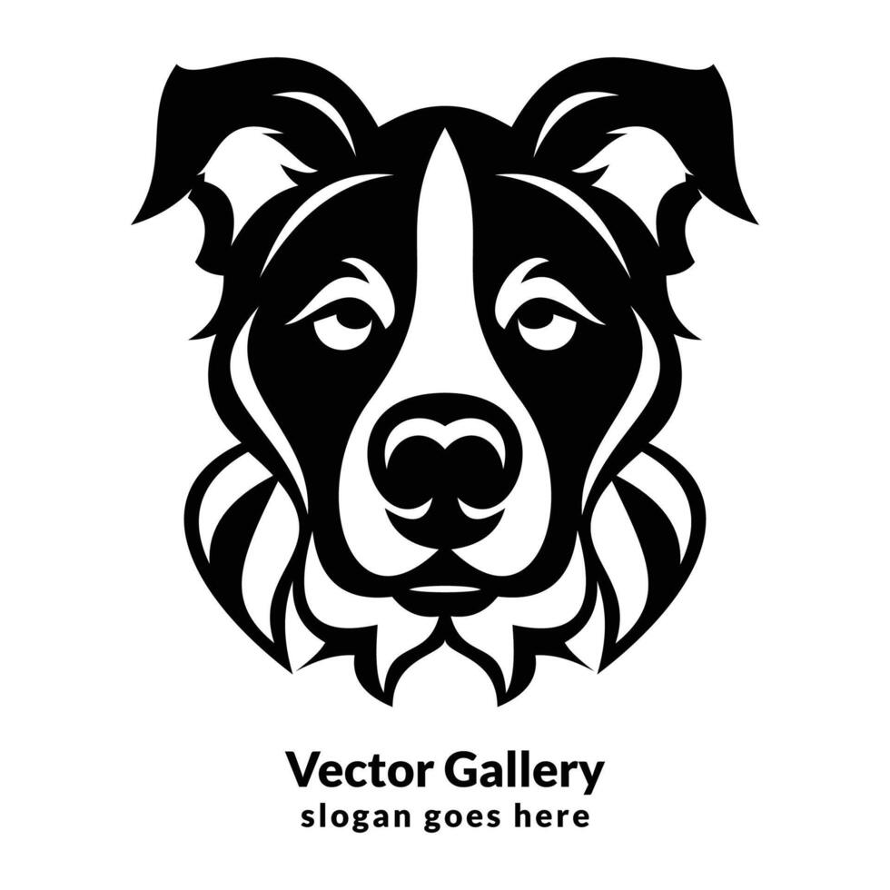 Vektor süß Hund Logo