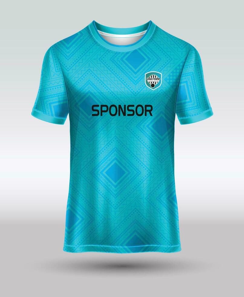 Sublimation T-Shirt Design, Jersey Design vektor