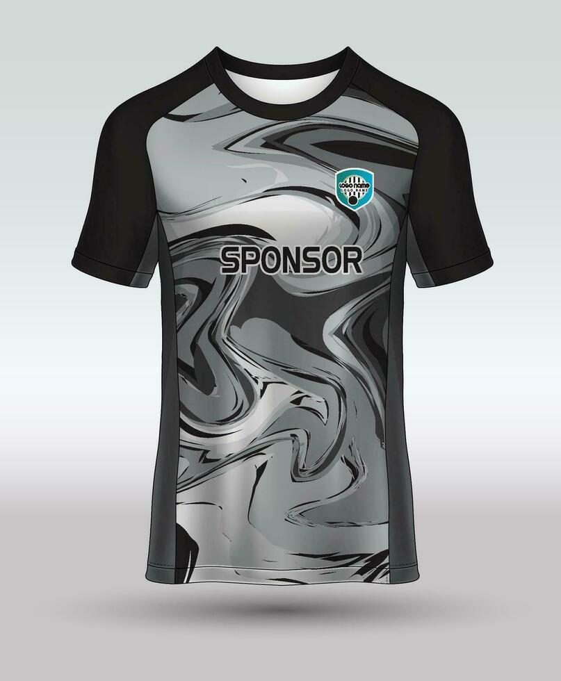 Sublimation T-Shirt Design, Jersey Design vektor