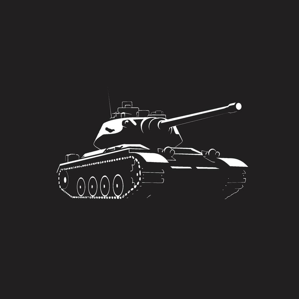 väktare rustning vektor tank emblem befälhavare s fordon krig tank svart logotyp