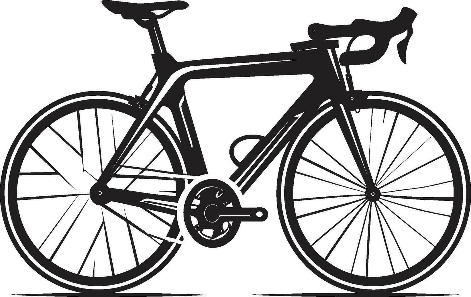 Pedalperfekt Vektor Fahrrad Symbol Fahrer schoice stilvoll Fahrrad Logo