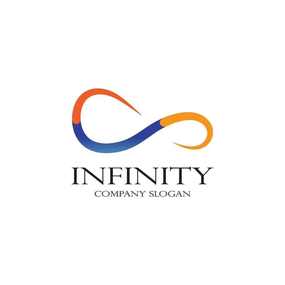 Infinity-Logo-Vorlage vektor