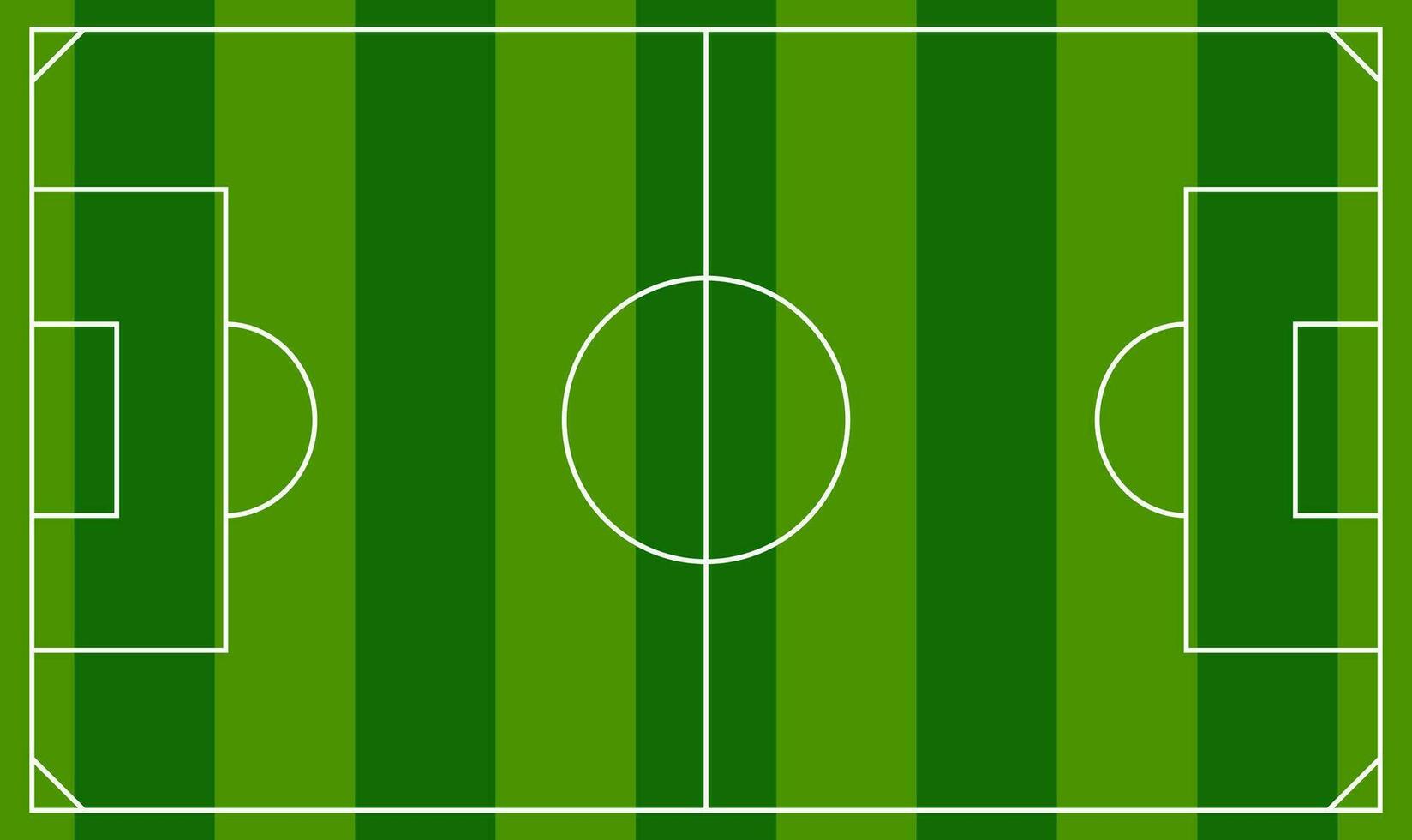 fotboll fält eller europeisk fotboll fält bakgrund mall. topp se fält vektor illustration