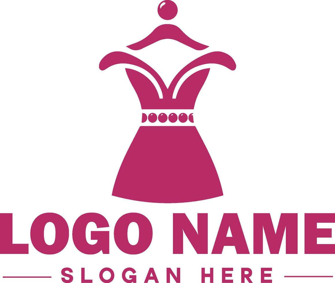 mode logotyp lyx glamour elegant logotyp ikon rena platt modern minimalistisk företag logotyp redigerbar vektor