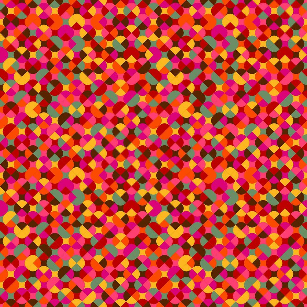 färgrik slumpmässig böjd form mönster bakgrund - abstrakt vektor design