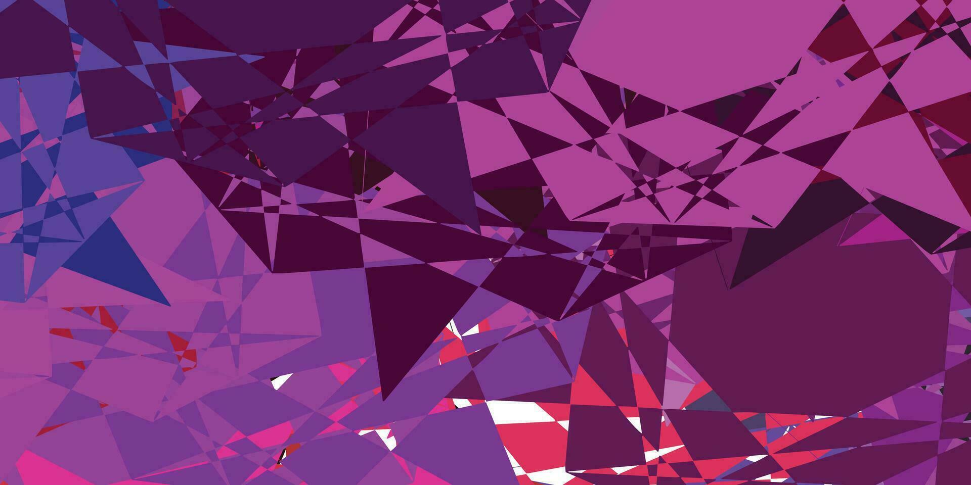 ljus flerfärgad vektor bakgrund med trianglar, linjer.