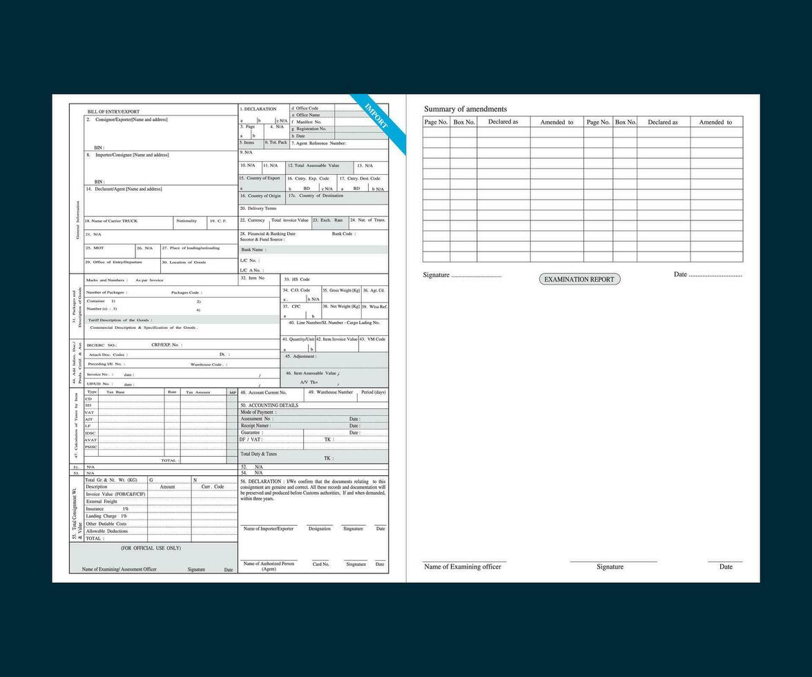 Rechnung challan Vorlage Design, Challan, Lieferung Challan, challan form, Rechnung von Eintrag Unterkunft Unterhose, Rechnung von Eintrag Sendung, kleinlich Kasse, Rechnung von Eintrag Atemwege, vektor