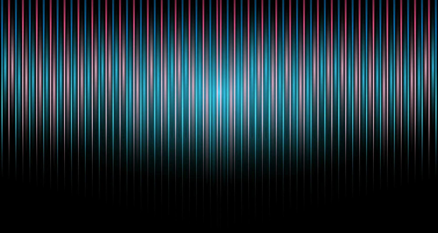 abstrakt Hintergrund mit glühend Vertikale Linien. Illustration Licht machen von Digital Technologie vektor