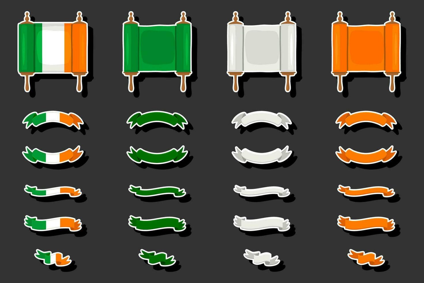 skön illustration på tema av fira årlig Semester st. Patricks dag vektor