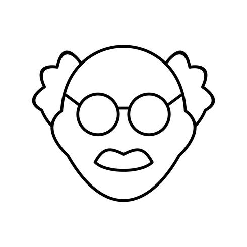 Man Scientist Vector Icon