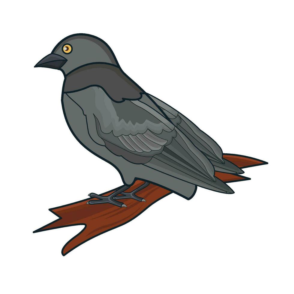 Abbildung des Vogels vektor