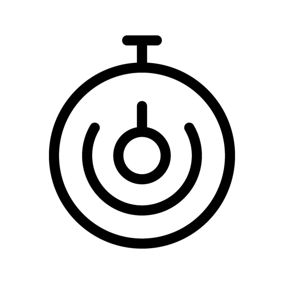 Timer Symbol Vektor Symbol Design Illustration