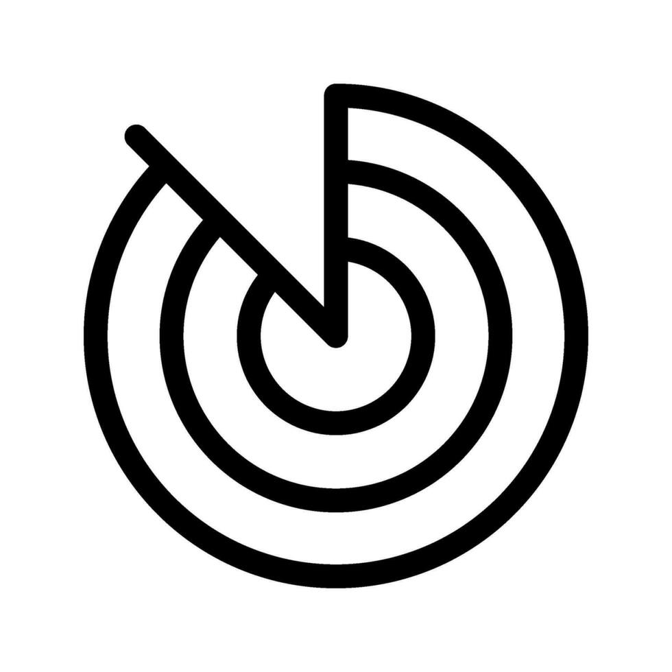 radar ikon vektor symbol design illustration