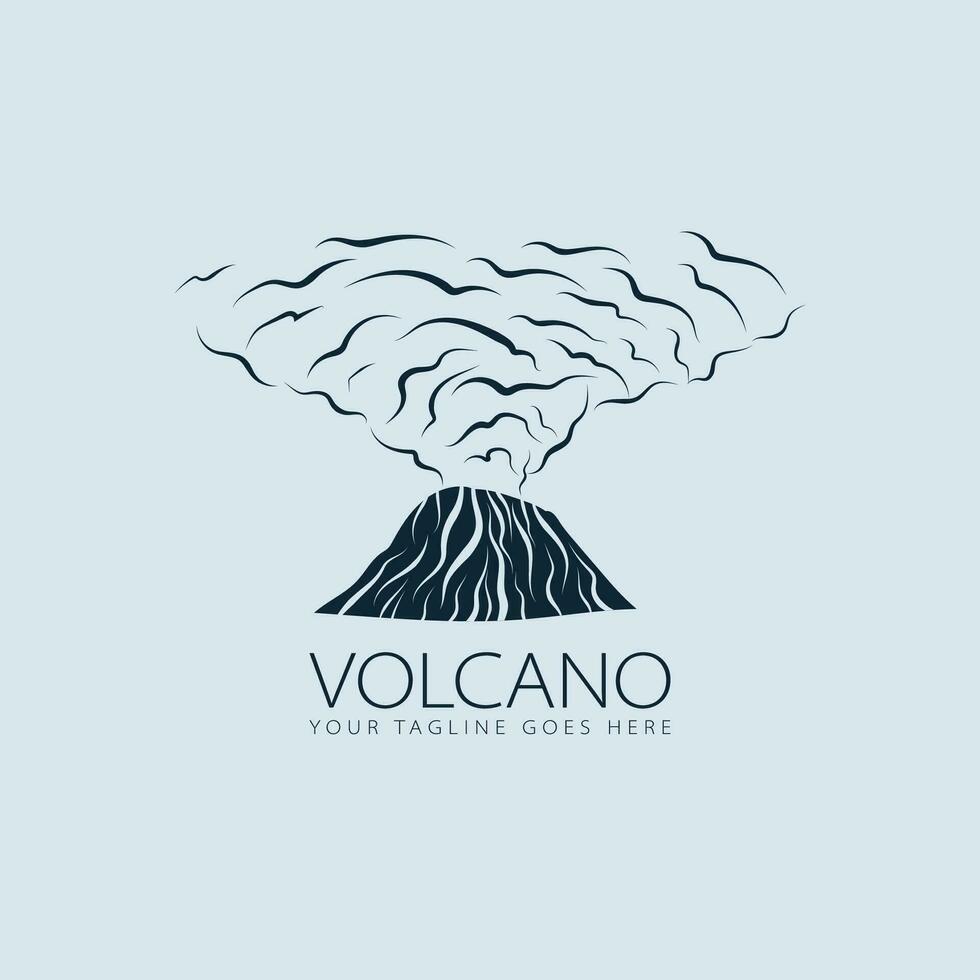 vulkan logotyp vektor